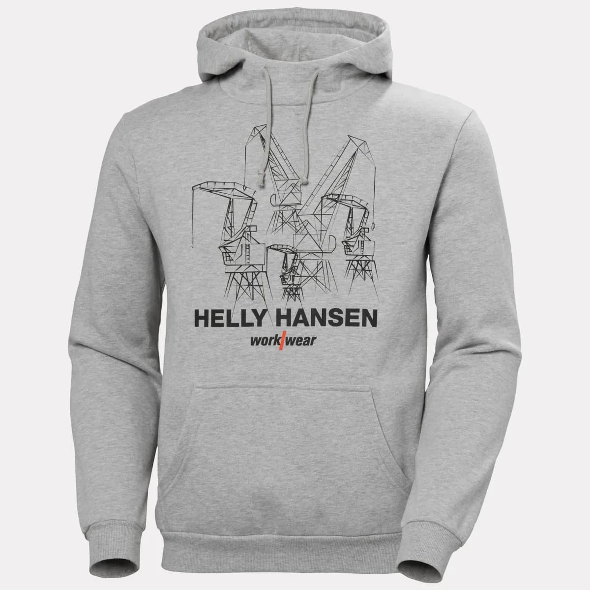 MANCHESTER GRAPHIC HOODIE — 970 LIGHT GREY MELANGE