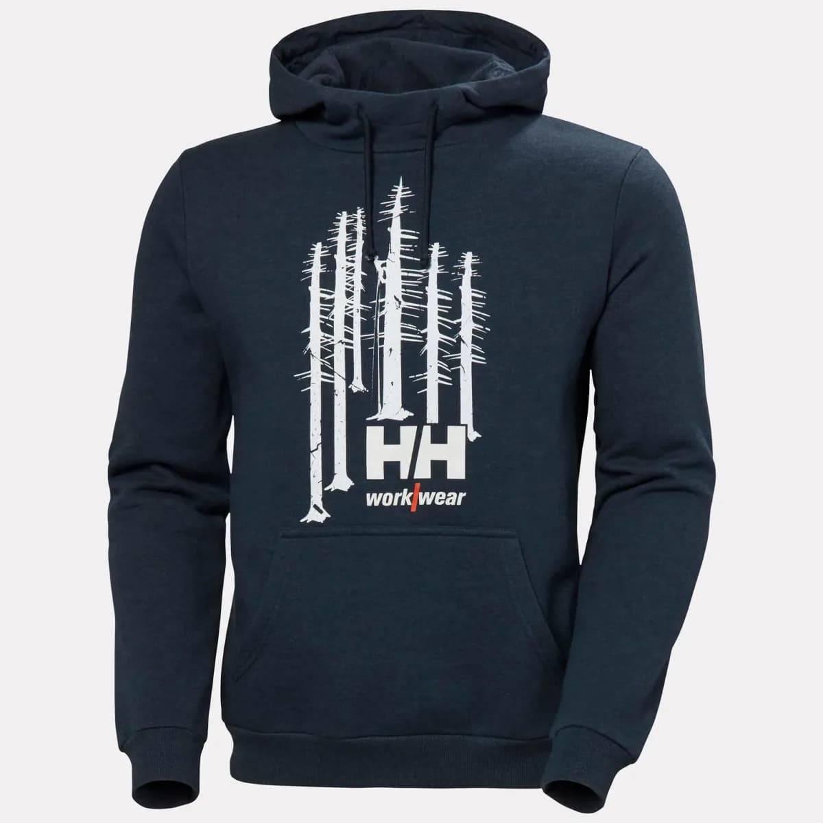 MANCHESTER GRAPHIC HOODIE — 590 NAVY MELANGE