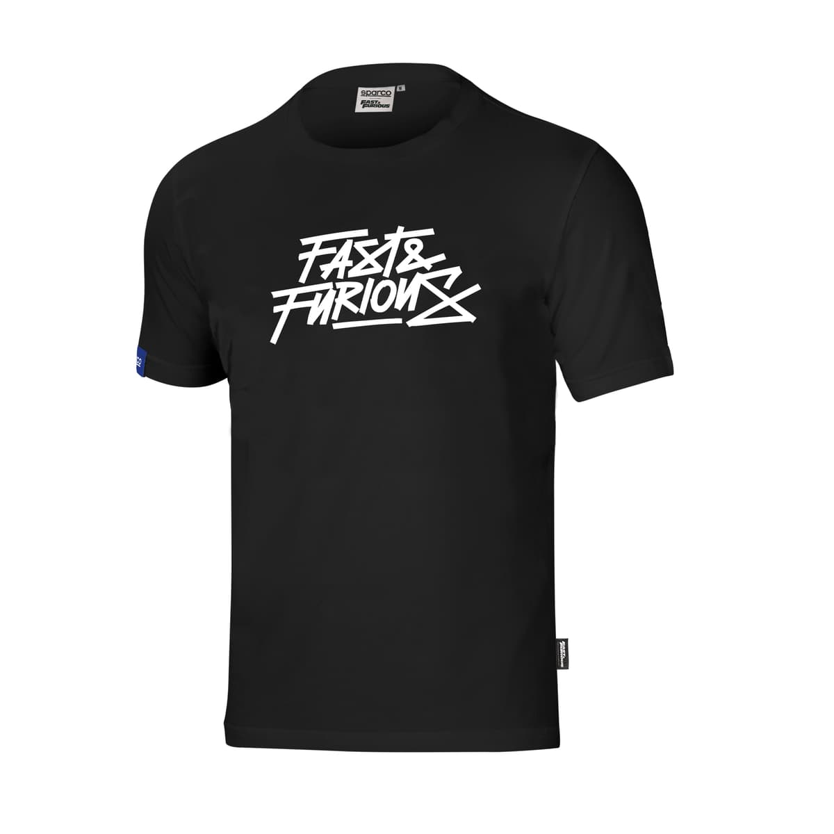 T-SHIRT FAST&FURIOUS BLACK WHITE