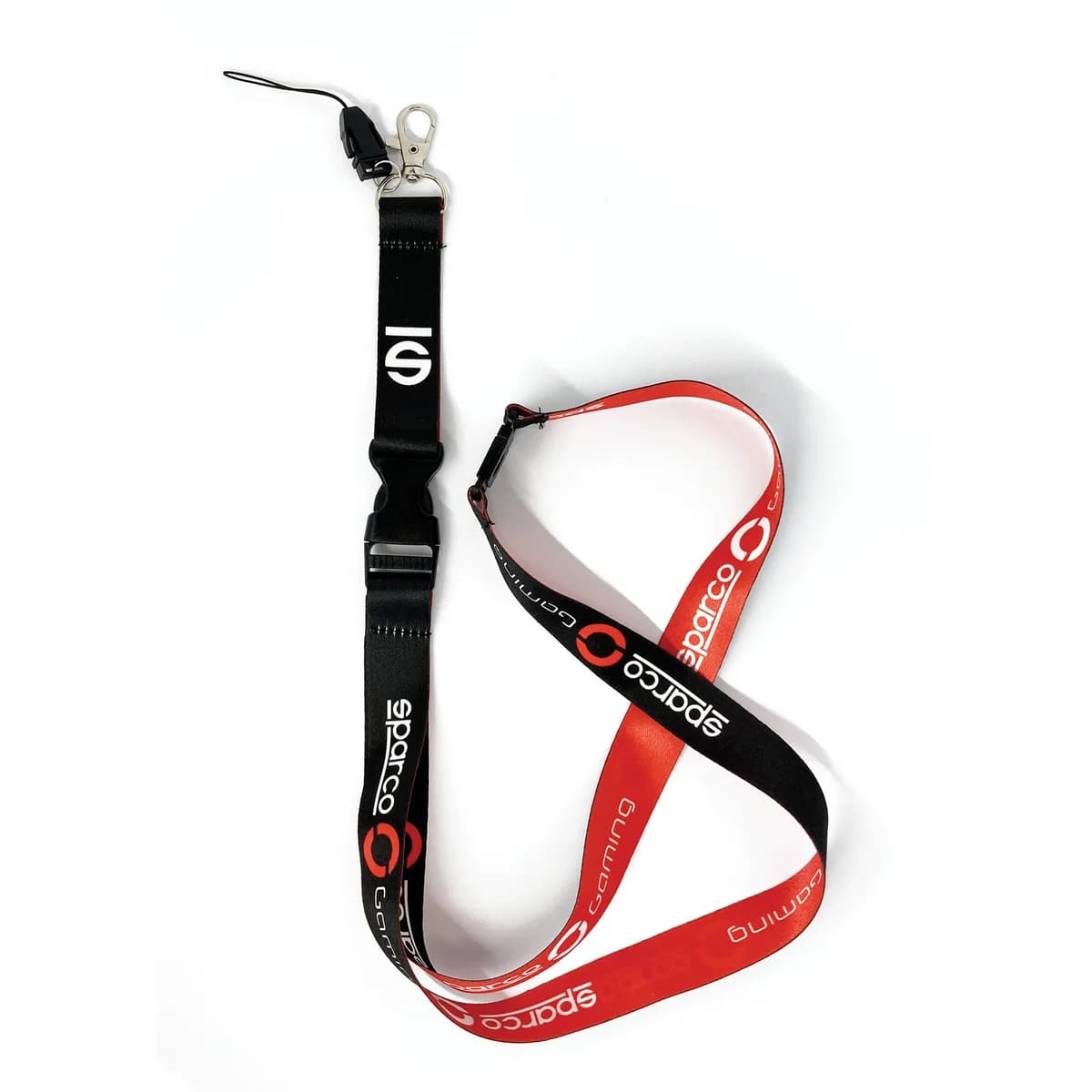 LANYARD SPARCO GAMING BK/RD