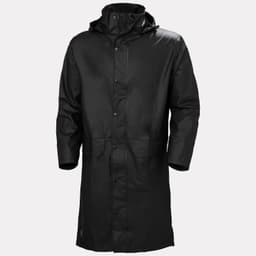 VOSS RAIN COAT — BLACK 3