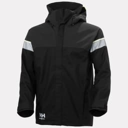 NJORD SHORE SHELL JACKET — BLACK 3