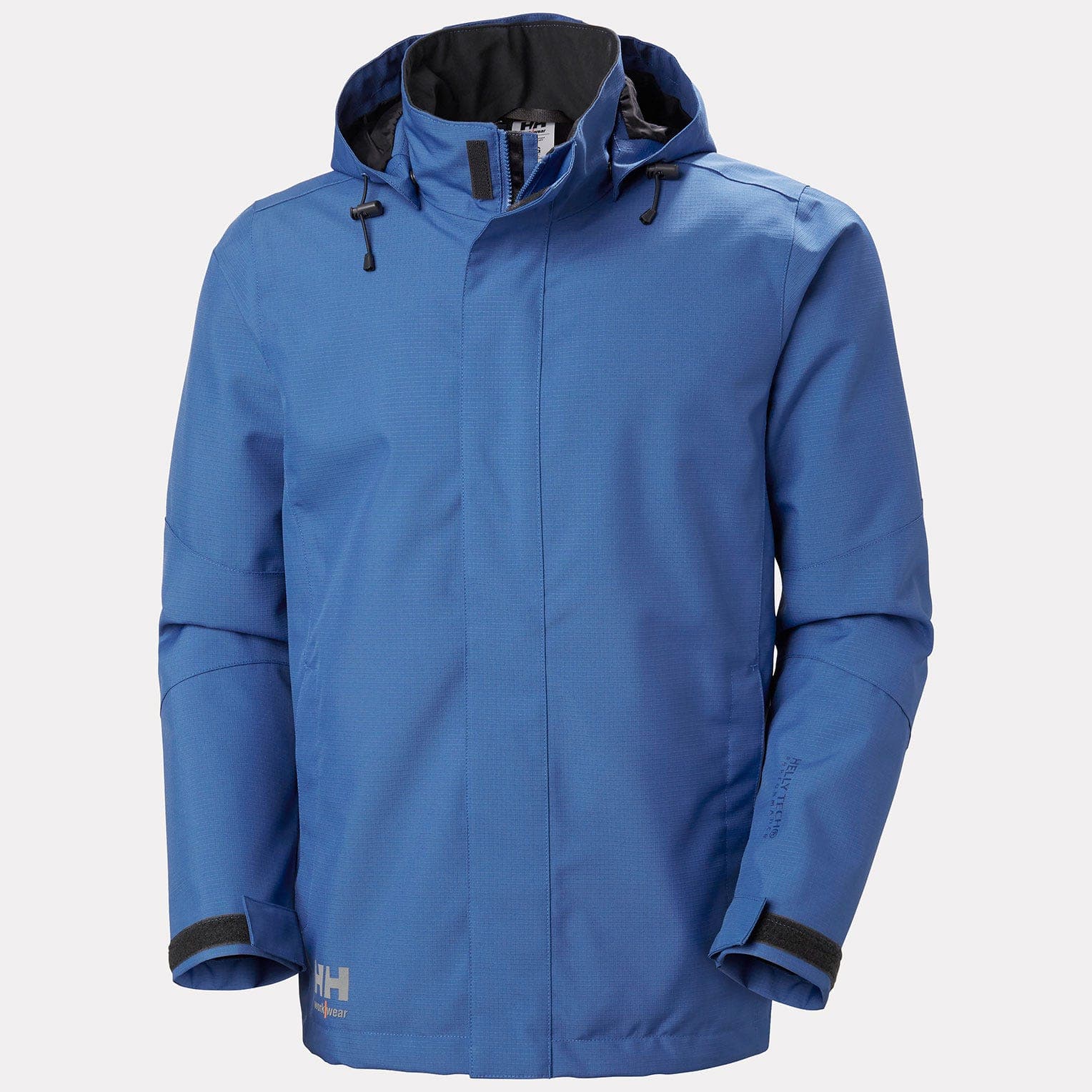 OXFORD SHELL JACKET — STONE BLUE