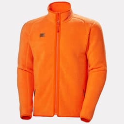 HERITAGE PILE JACKET — DARK ORANGE 3