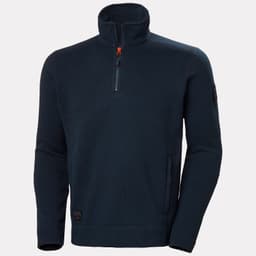 KENSINGTON HALFZIP KNIT FLEECE — NAVY 3