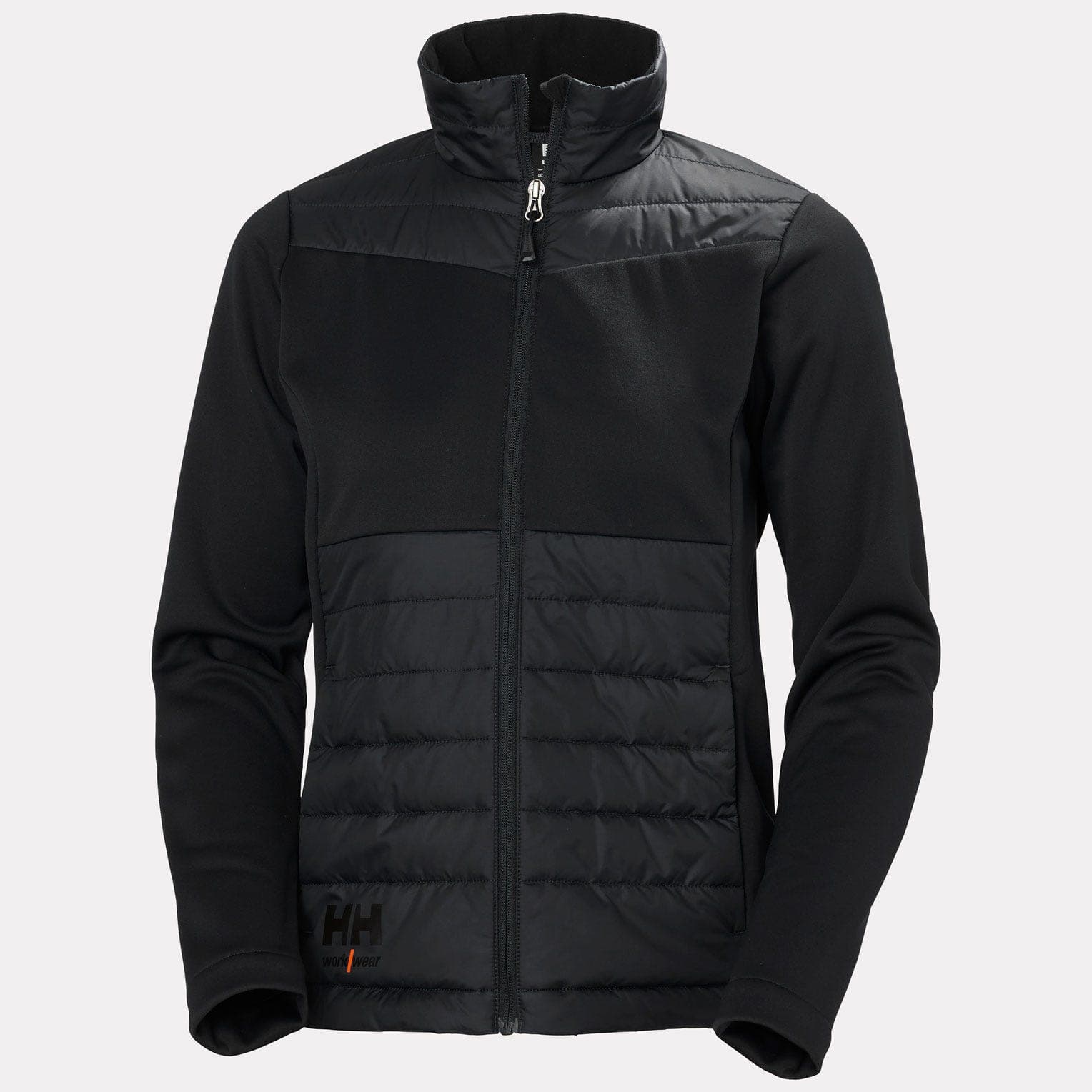 Oxford Hybrid Insulated Jacket (Donna) — Black