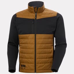 OXFORD HYBRID INSULATED JACKET — SADDLE 3