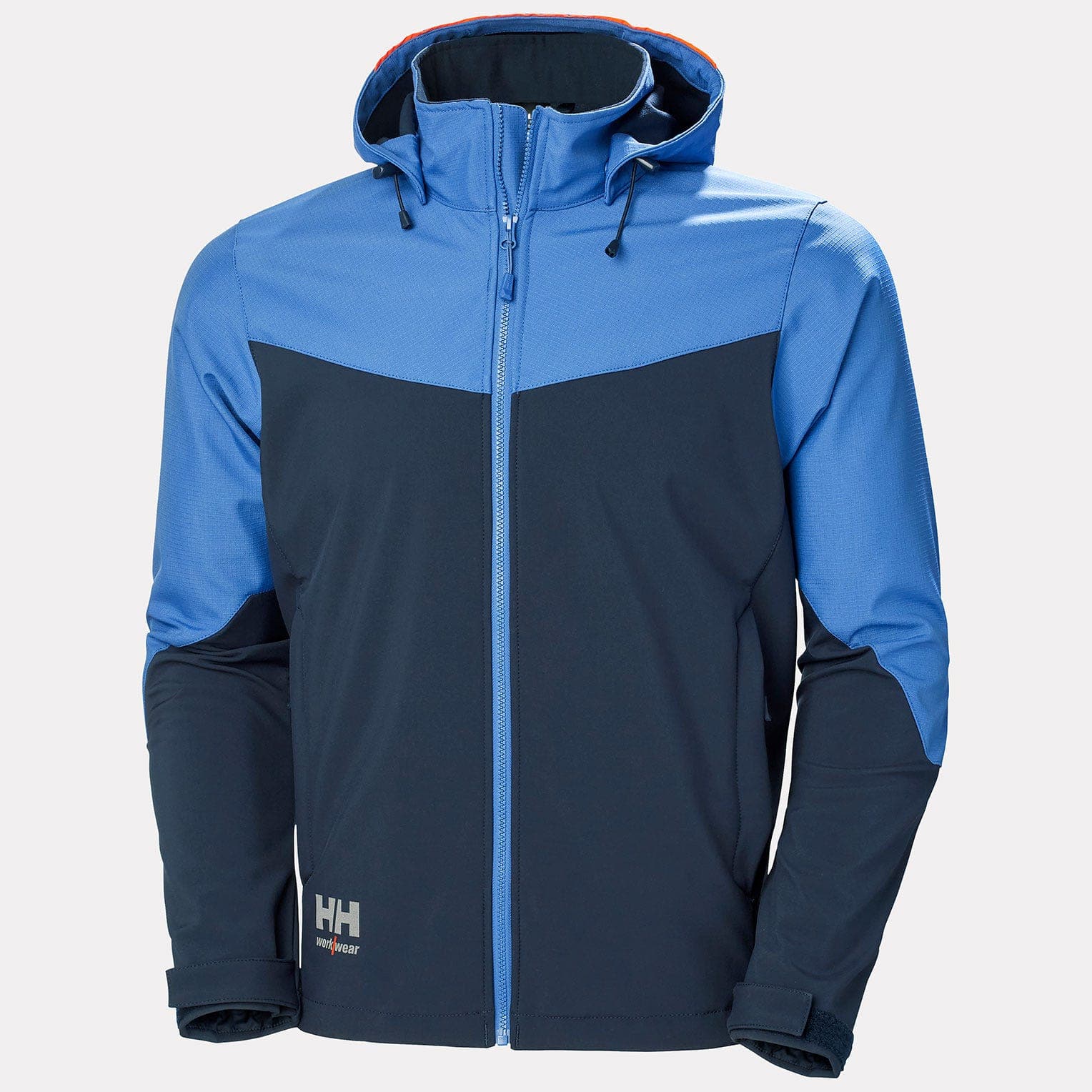 OXFORD H. SOFTS JACKET — NAVY