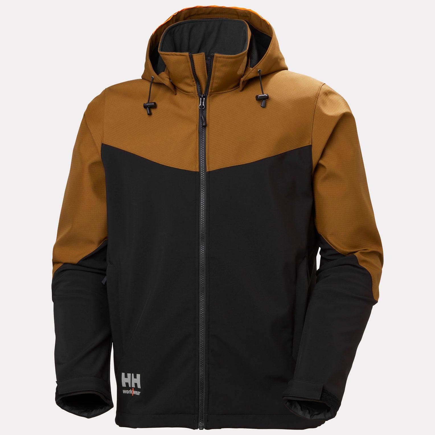 OXFORD H. SOFTS JACKET — SADDLE