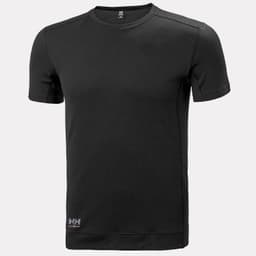 HH LIFA ACTIVE T-SHIRT — BLACK 3