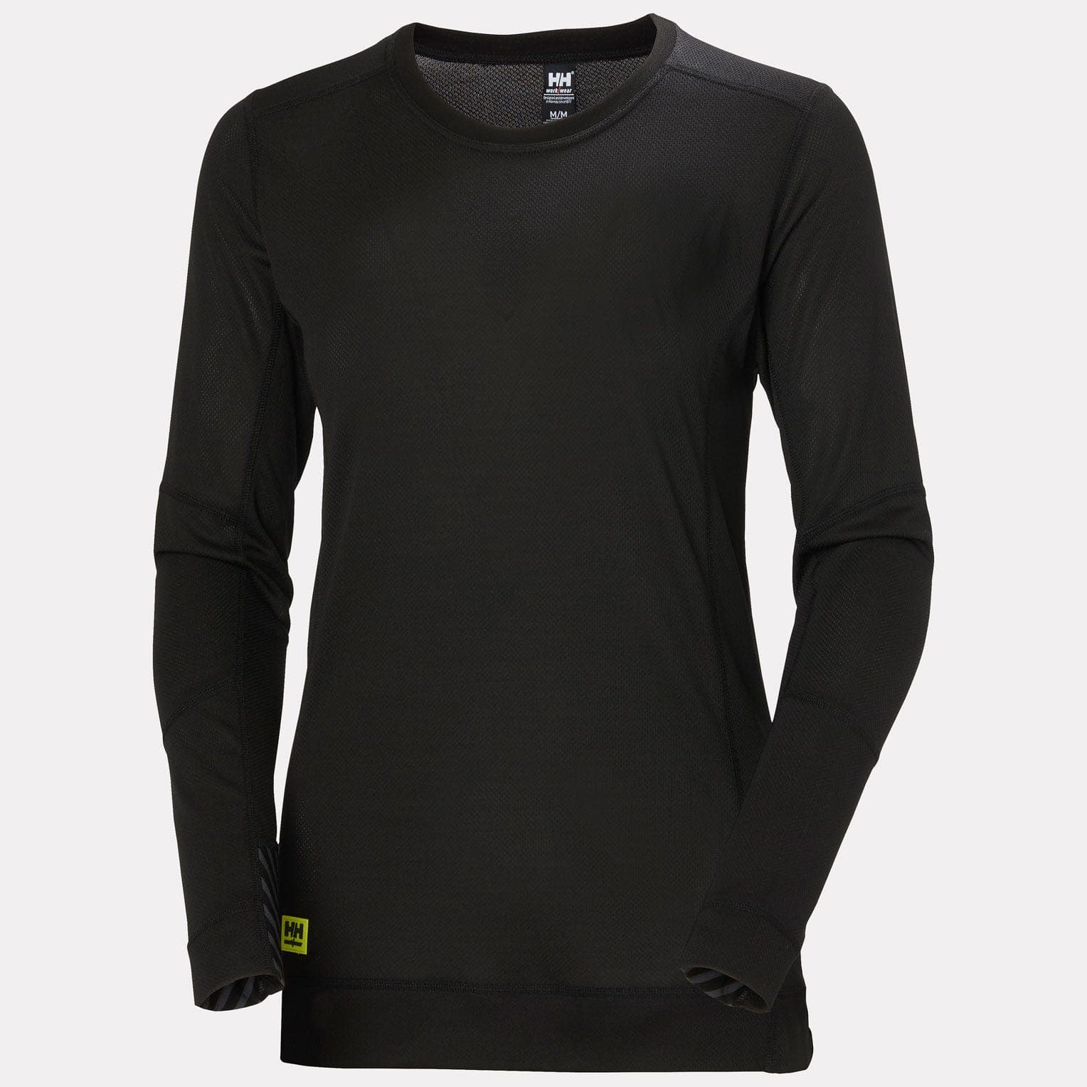 W HH LIFA CREWNECK — BLACK