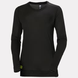 W HH LIFA CREWNECK — BLACK 3