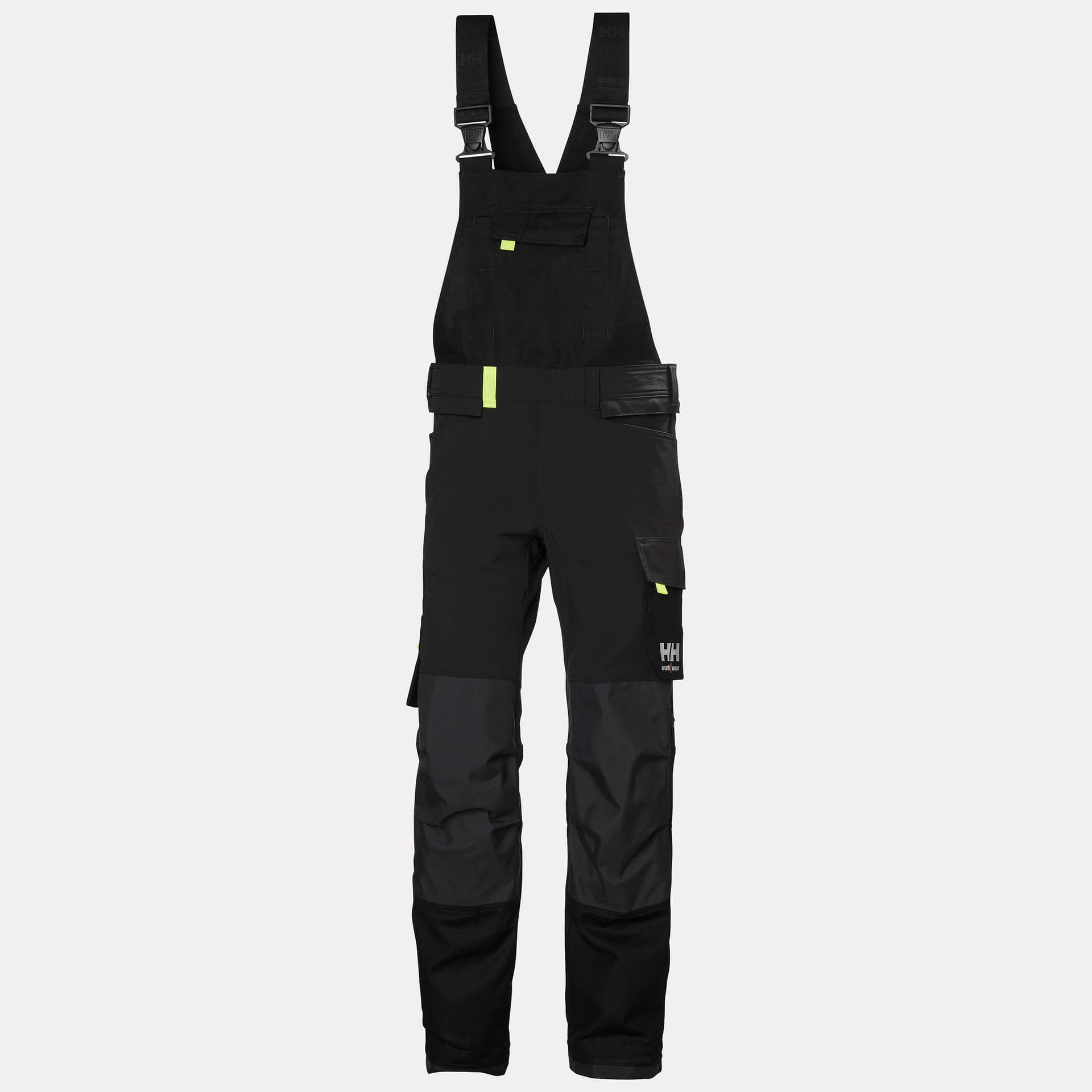 OXFORD 4X CNCT BIB — BLACK