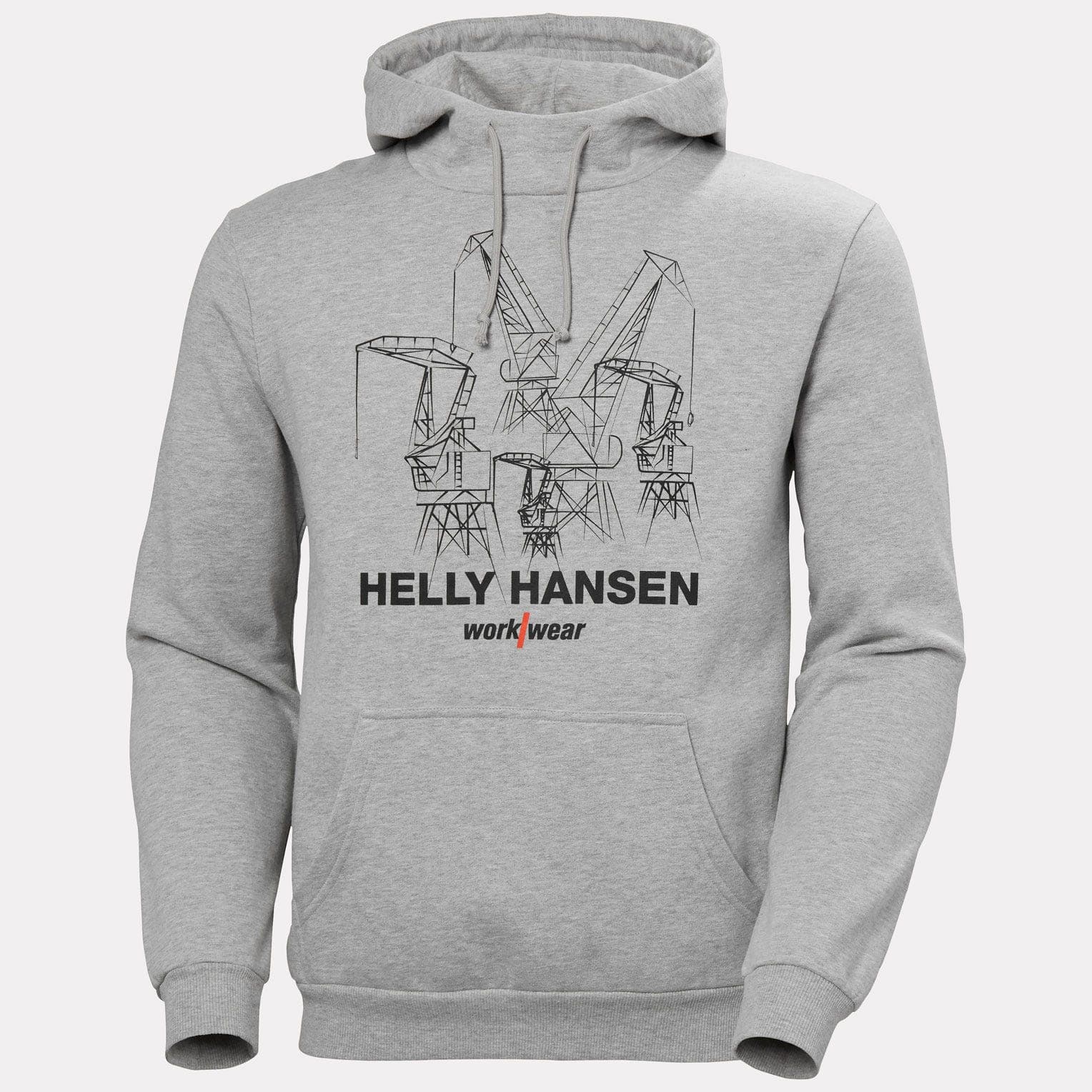 MANCHESTER GRAPHIC HOODIE — 970 LIGHT GREY MELANGE