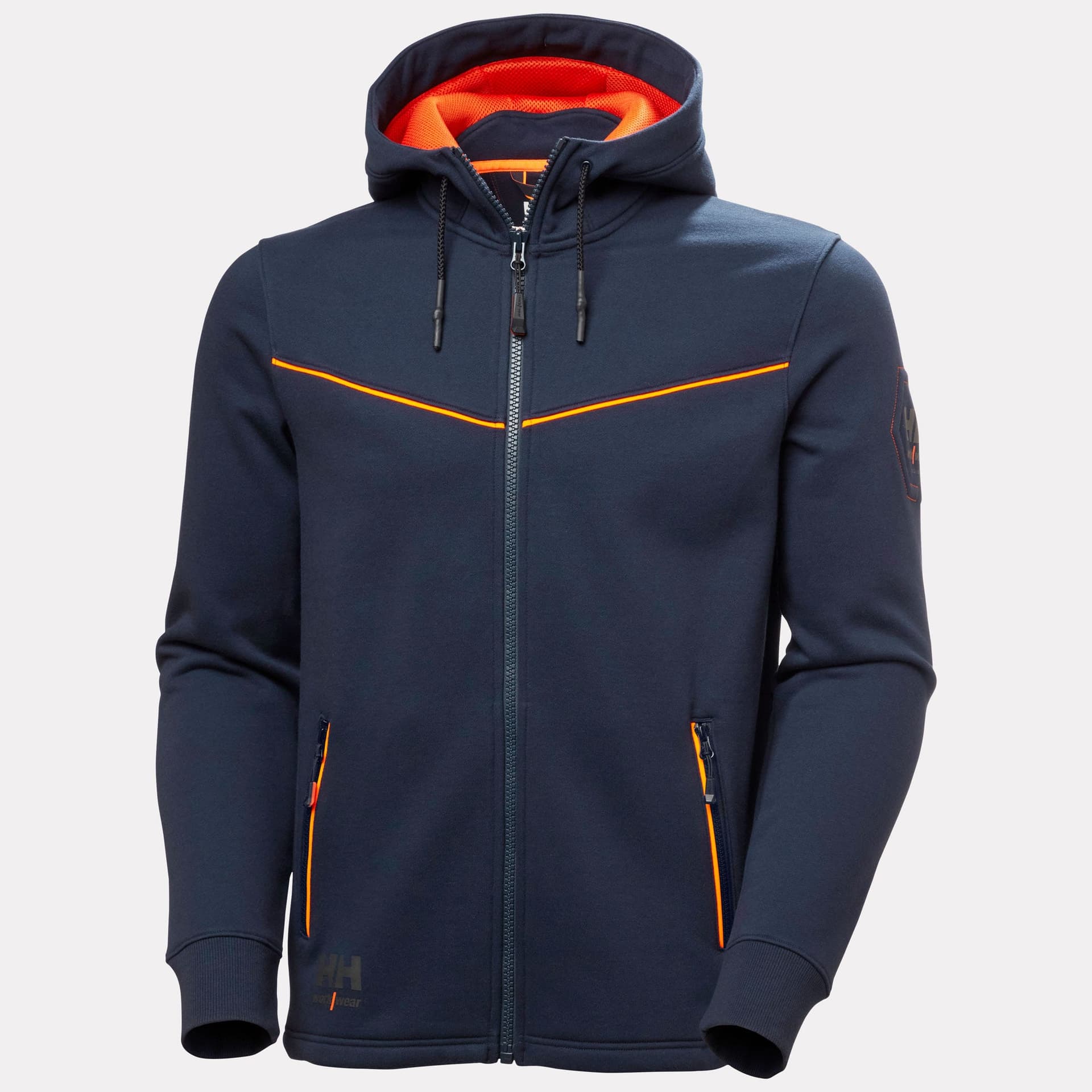 CHELSEA EVO ZIP HOODIE — NAVY
