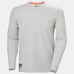 EVO LONGSLEEVE — GREY MELANGE 3