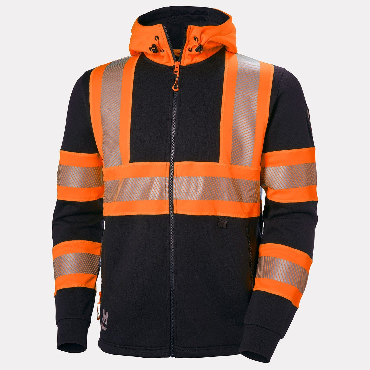 ICU ZIP HOODIE — ORANGE