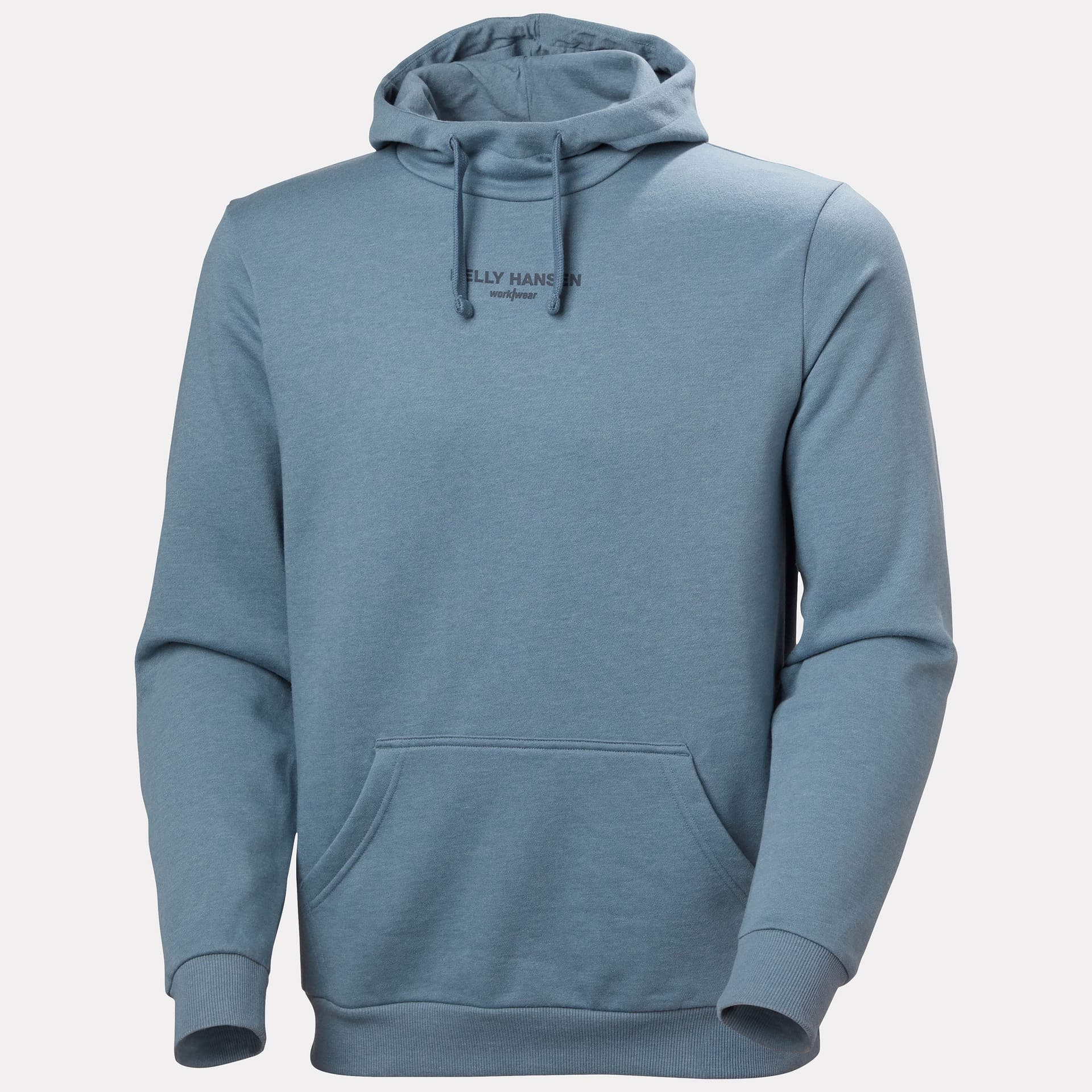 CLASSIC LOGO HOODIE — 580 WASHED NAVY MELANGE
