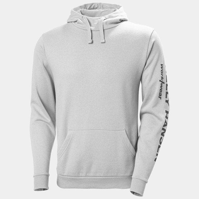 CLASSIC LOGO 2.0 HOODIE — LIGHT GREY