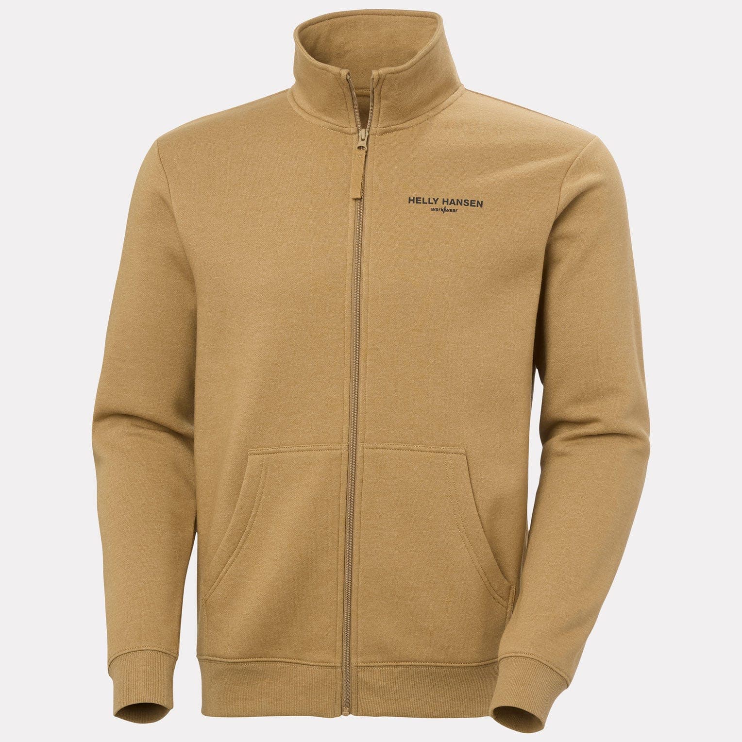 CLASSIC LOGO 2.0 ZIP SWEAT — ELMWOOD MELANGE