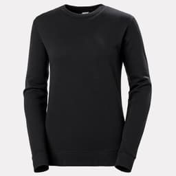 W CLASSIC SWEATSHIRT — 990 BLACK 2