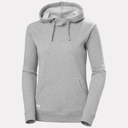 W CLASSIC HOODIE — 930 GREY MELANGE 3