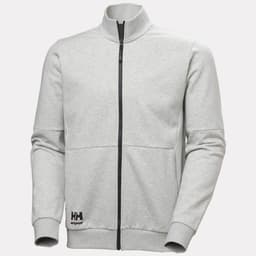 EVO ZIP SWEATSHIRT — GREY MELANGE 3