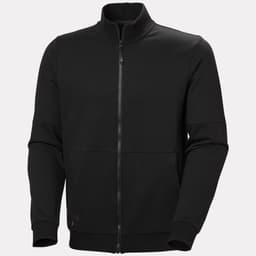EVO ZIP SWEATSHIRT — BLACK 3