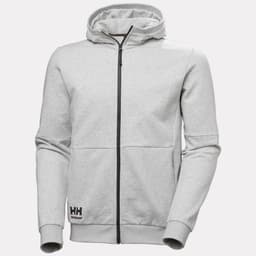 EVO ZIP HOODIE — GREY MELANGE 3