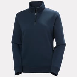 W CLASSIC 2.0 HALF ZIP SWEAT — NAVY 3