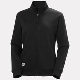 W CLASSIC 2.0 ZIP SWEATSHIRT — BLACK 3