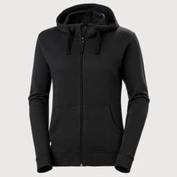 W CLASSIC 2.0 ZIP HOODIE — BLACK 2