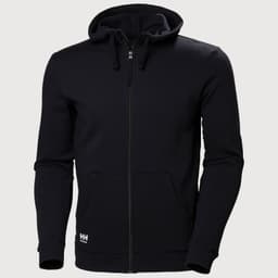 CLASSIC 2.0 ZIP HOODIE — BLACK 2