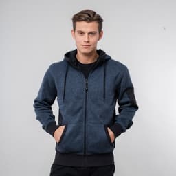 Knitted Fleece New Quebec Man 12