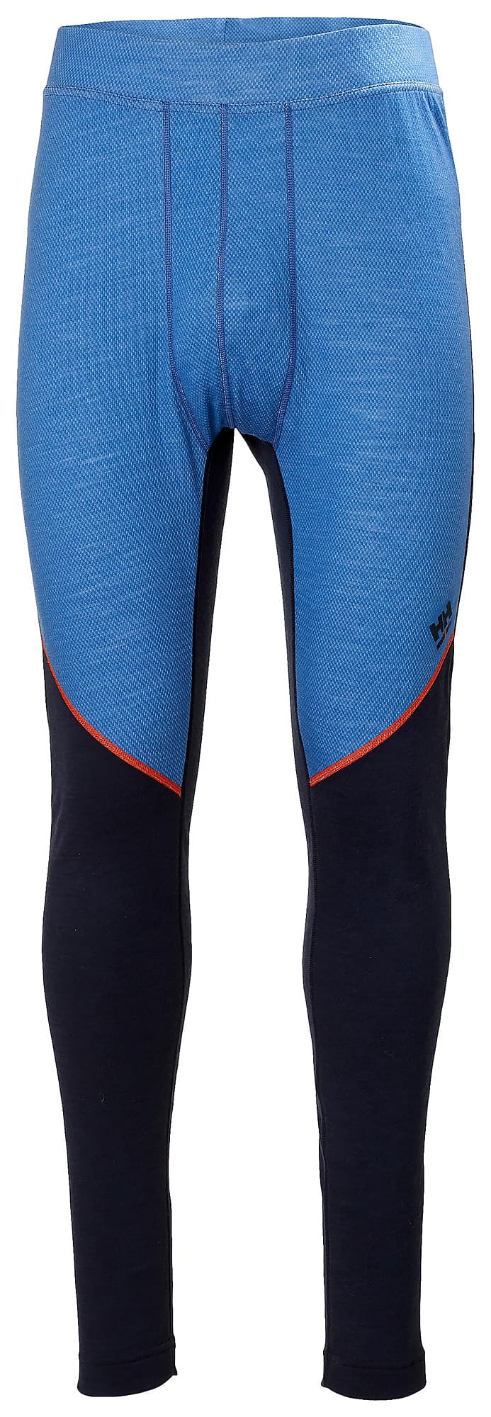HH LIFA MERINO PANT — 595 NAVY/STONE BLUE