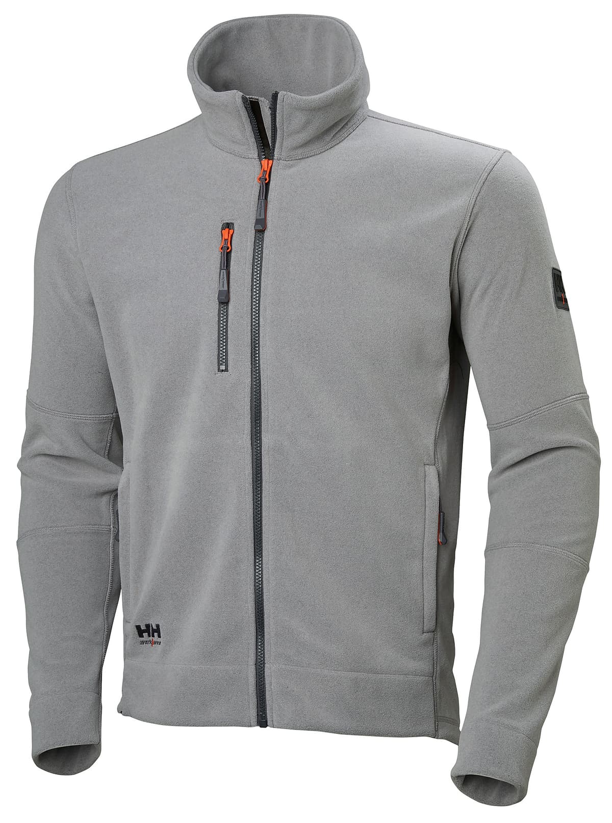 KENSINGTON FLEECE JACKET — GREY MELANGE