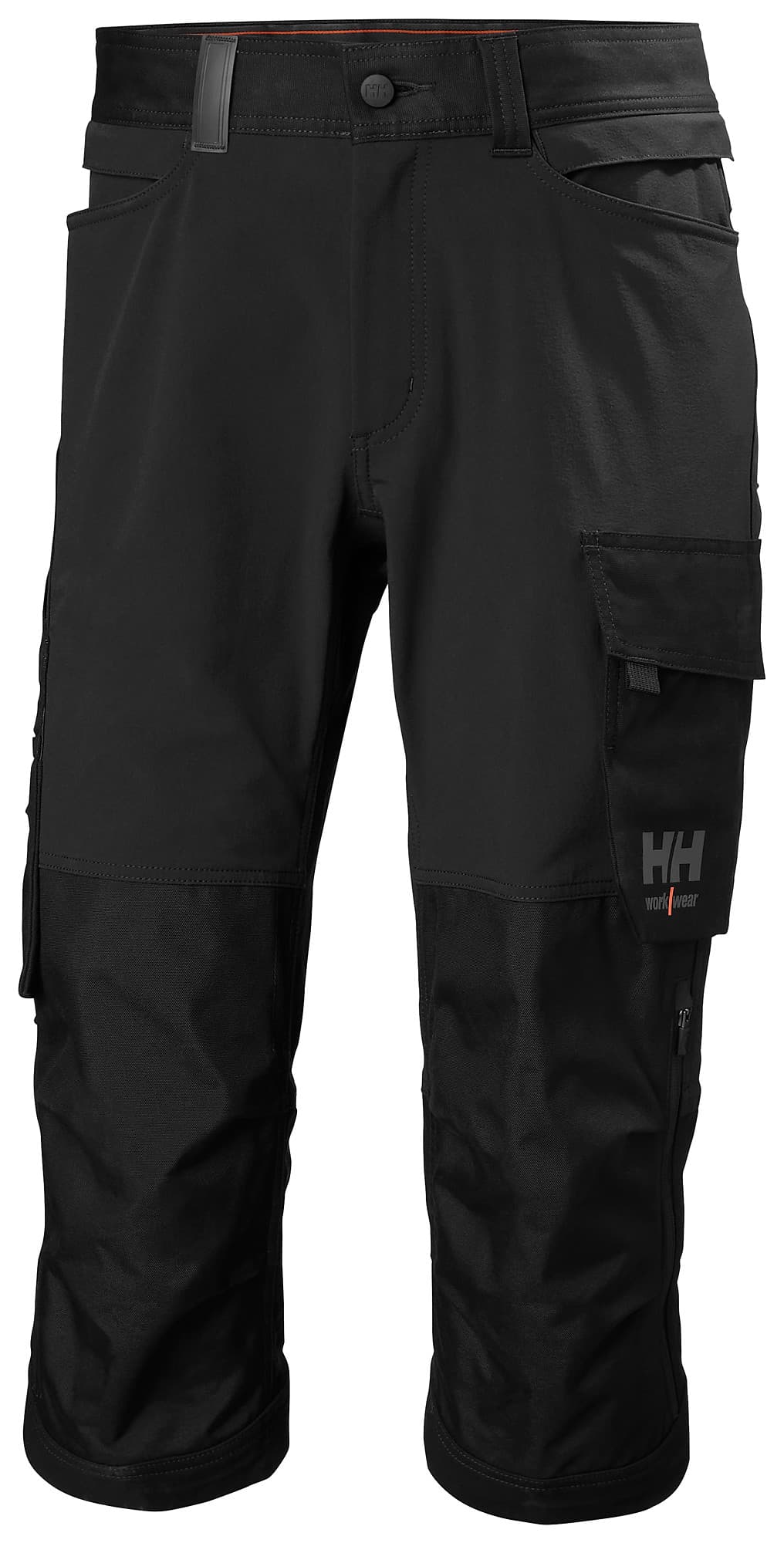 OXFORD 4X CNCT PIRATE PANT — BLACK