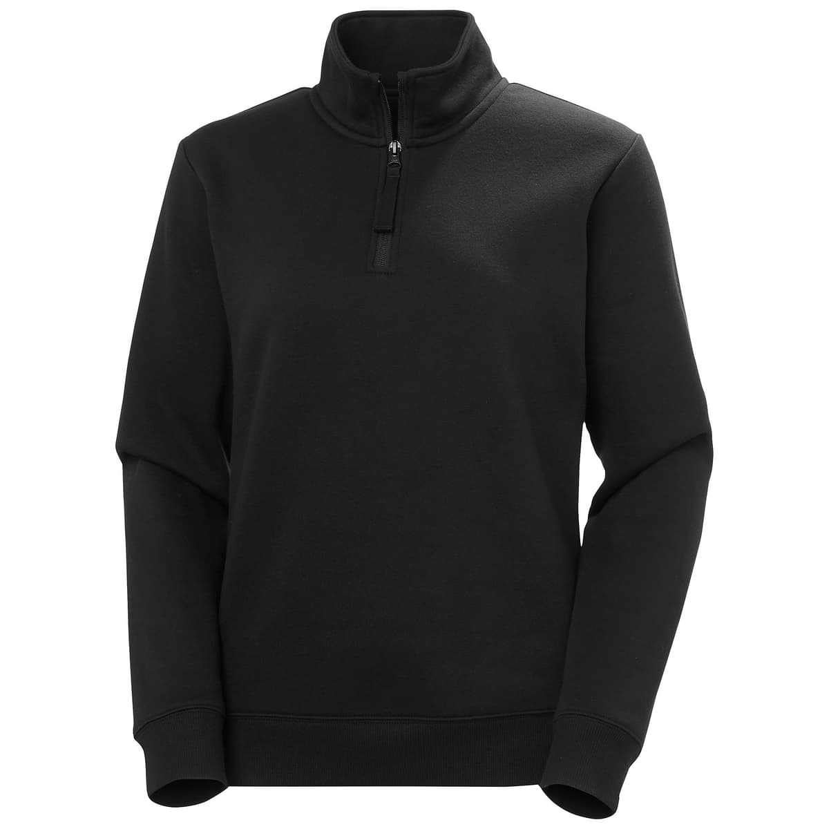 W CLASSIC 2.0 HALF ZIP SWEAT — BLACK