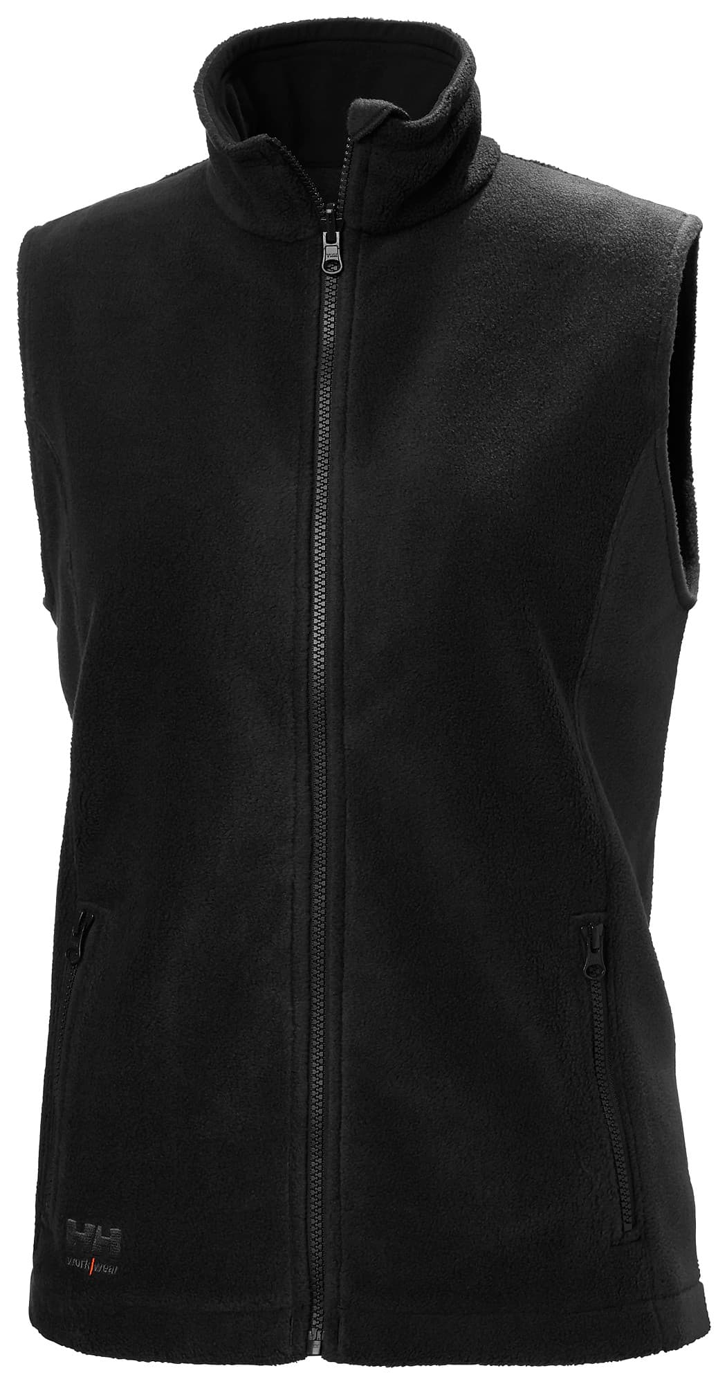 W MANCHESTER 2.0 FLEECE VEST — BLACK