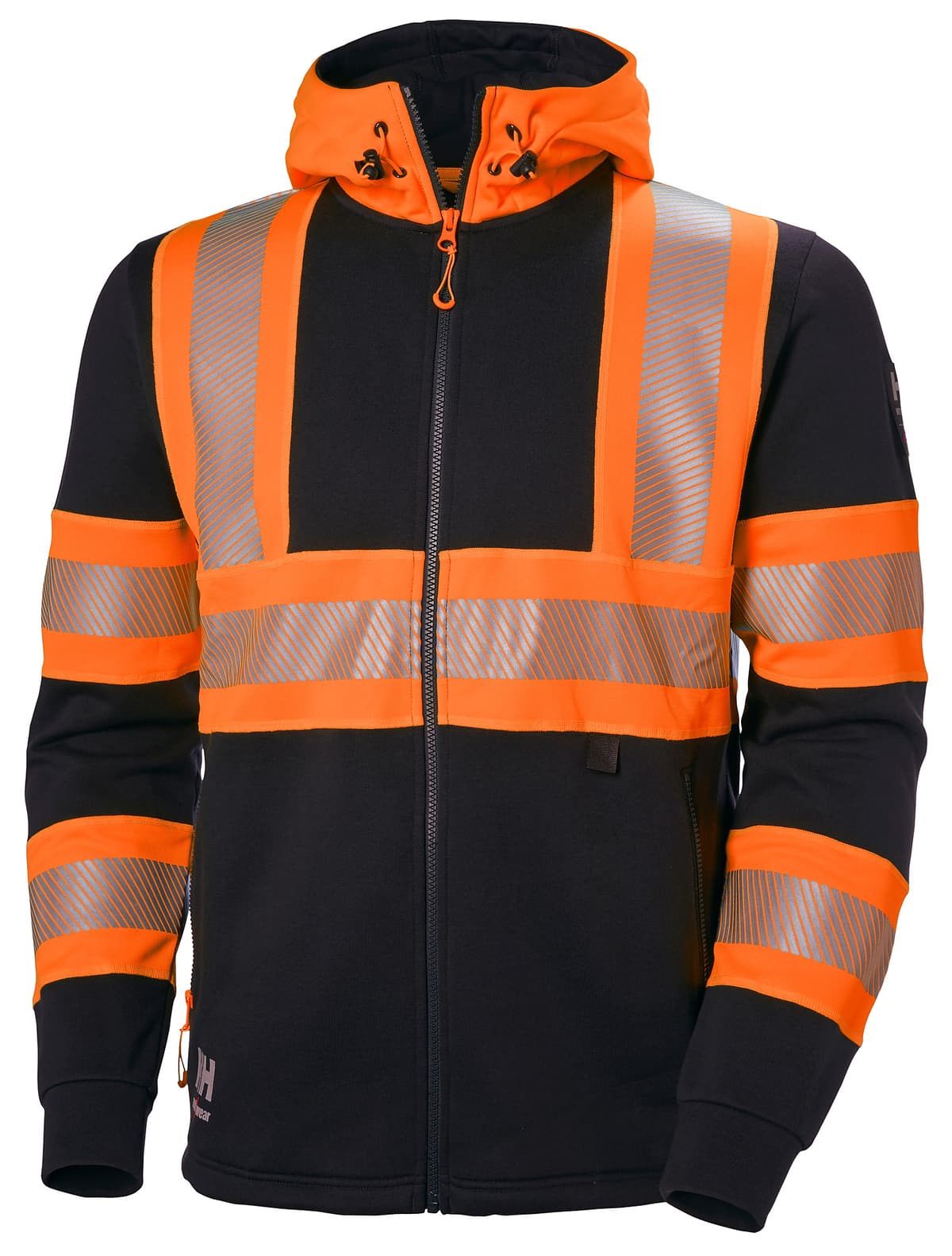 ICU ZIP HOODIE — ORANGE