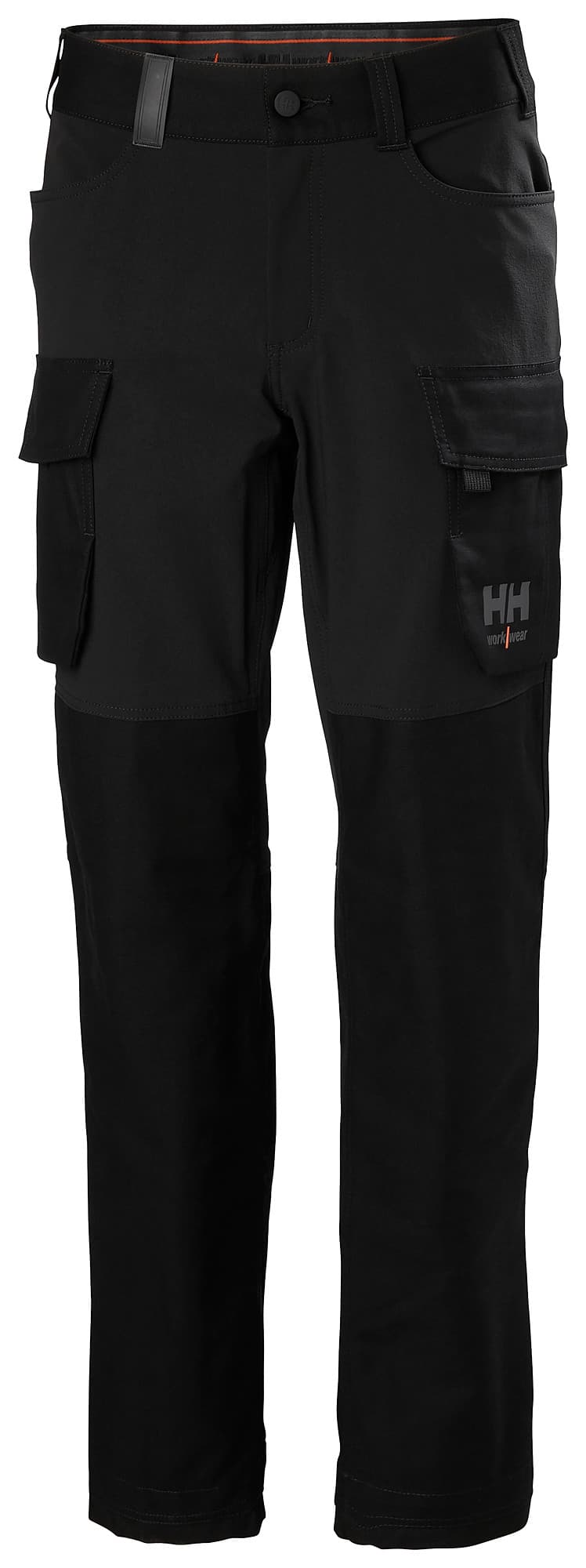 W OXFORD 4X CARGO PANT — BLACK