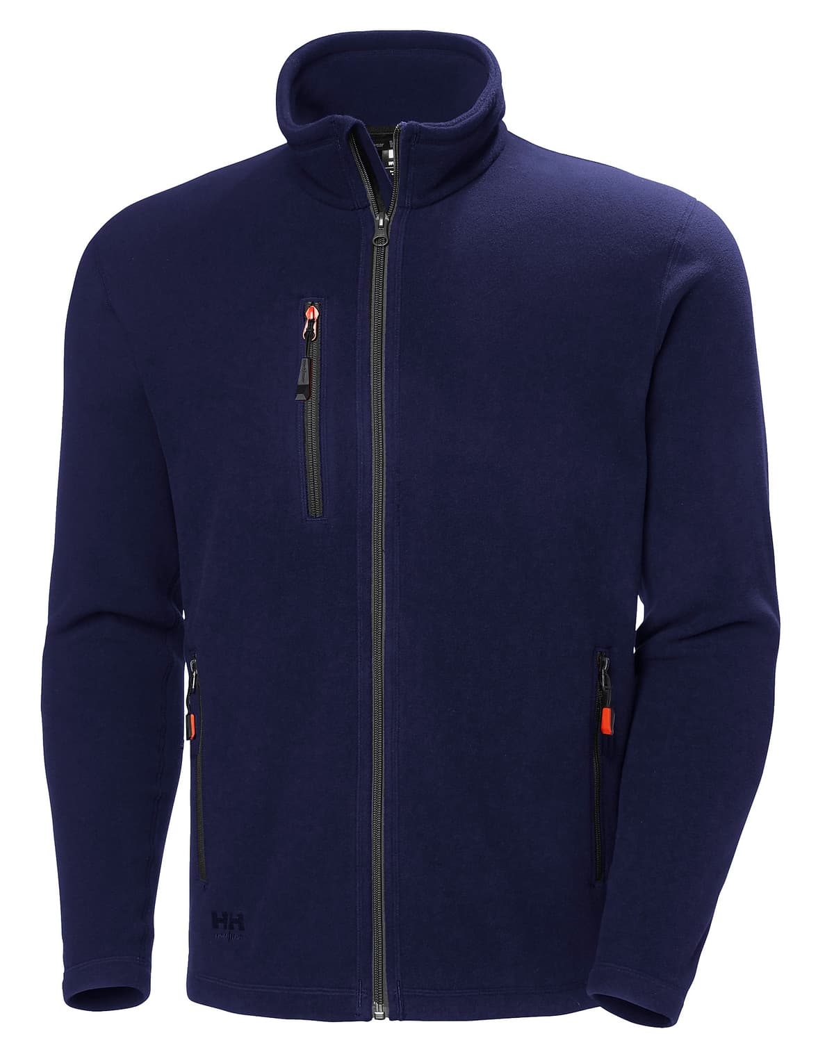 OXFORD FLEECE JACKET — NAVY