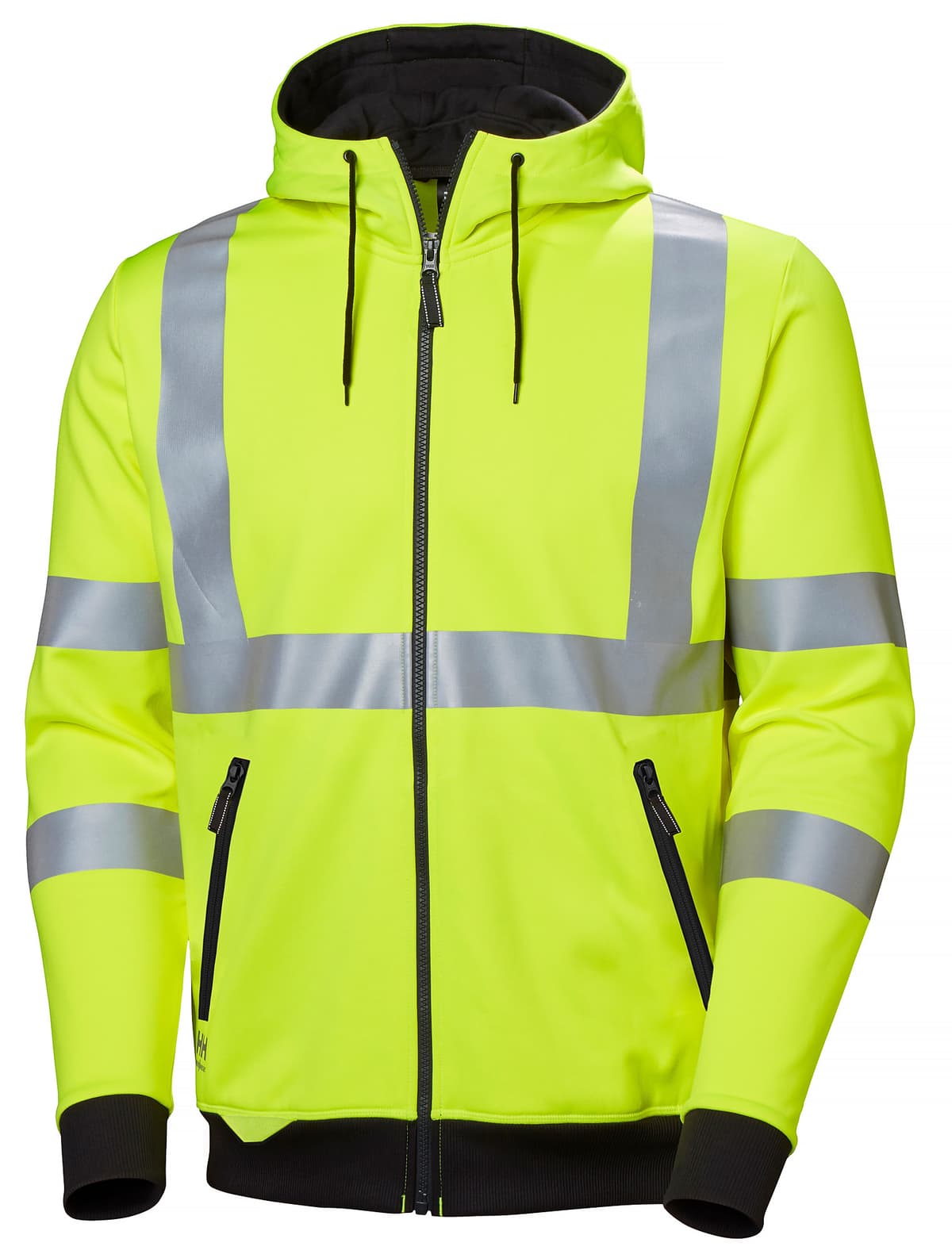 ADDVIS ZIP HOODIE — YELLOW
