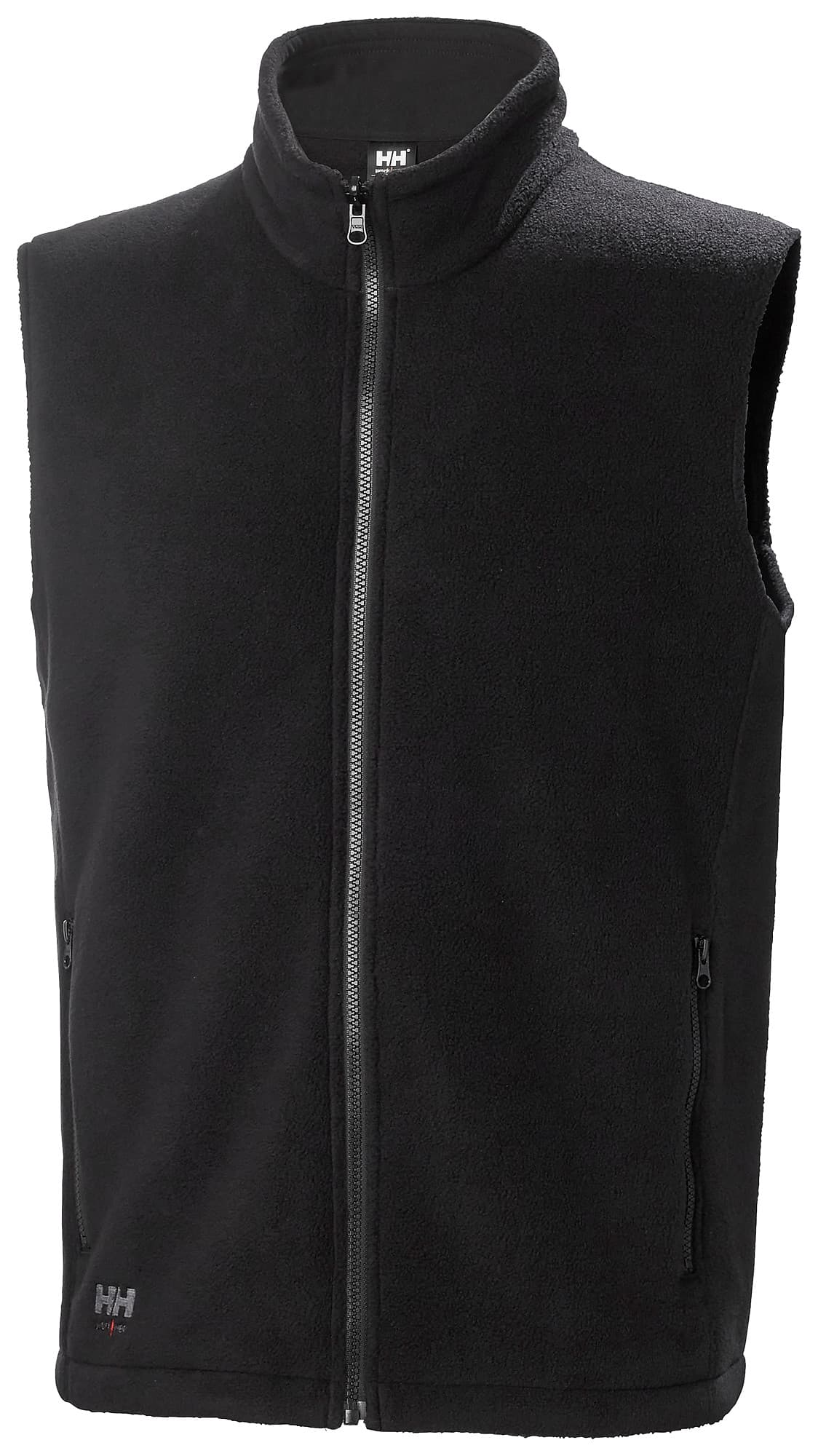 MANCHESTER 2.0 FLEECE VEST — BLACK