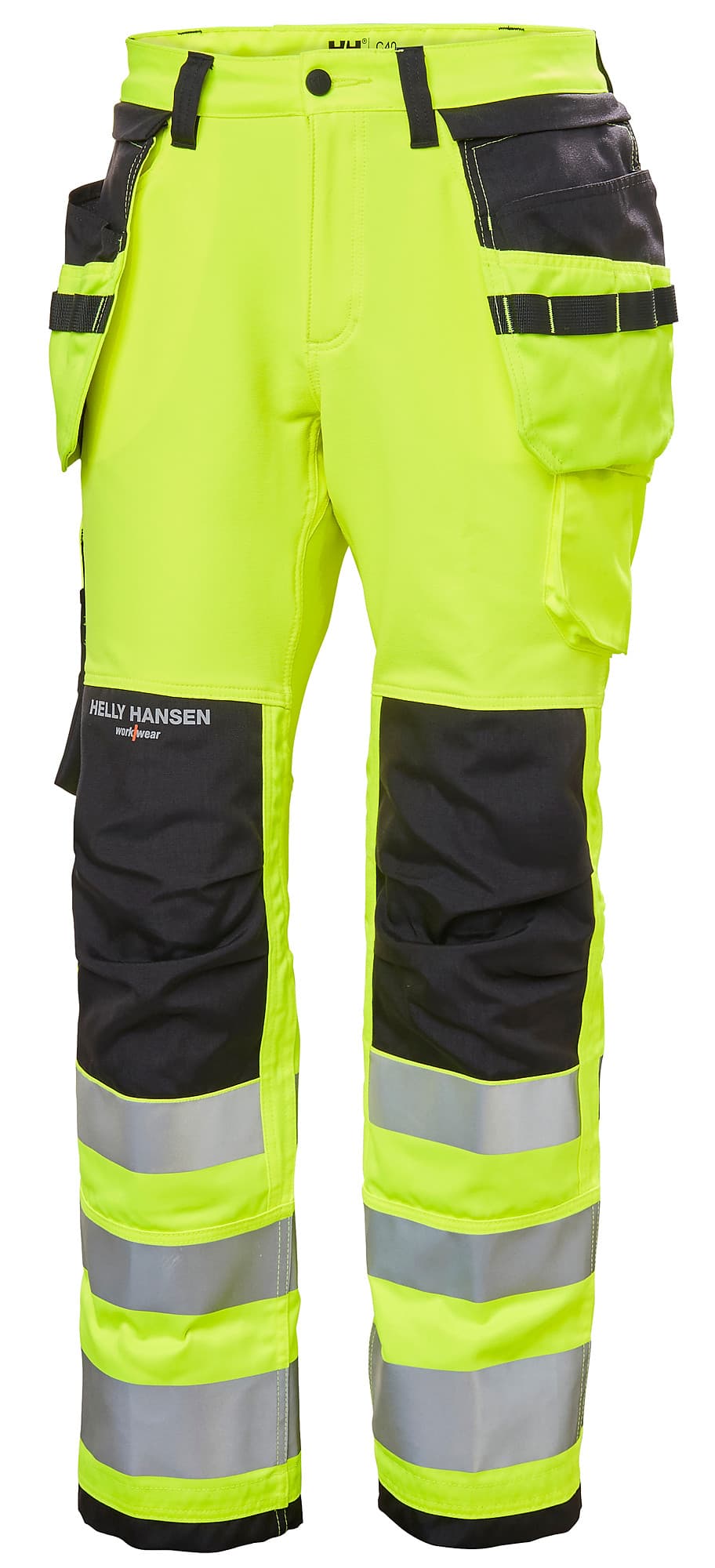 W LUNA HI VIS CONS PANT CL 2 — 369 YELLOW