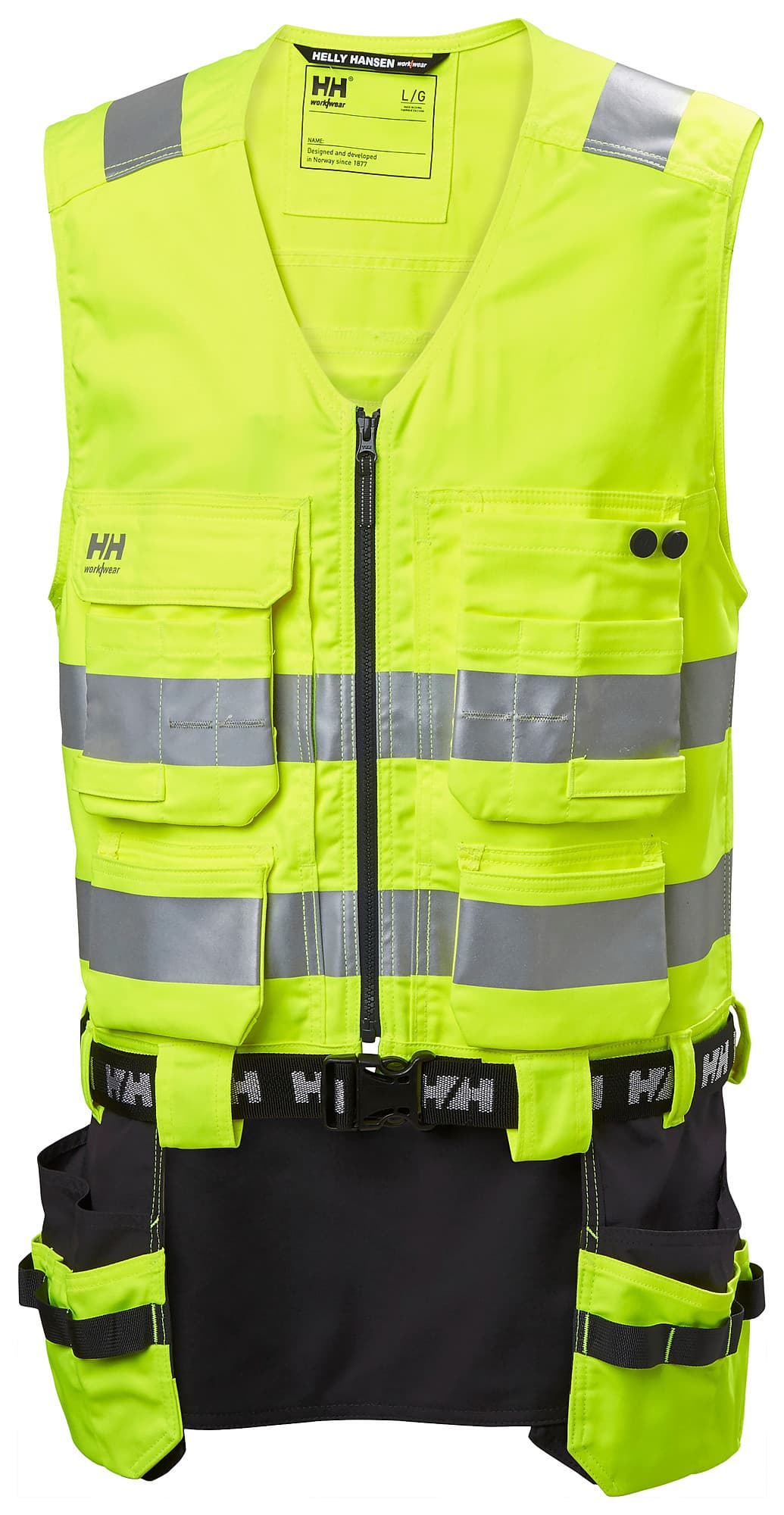 ALNA 2.0 CONS VEST — 369 YELLOW/EBONY