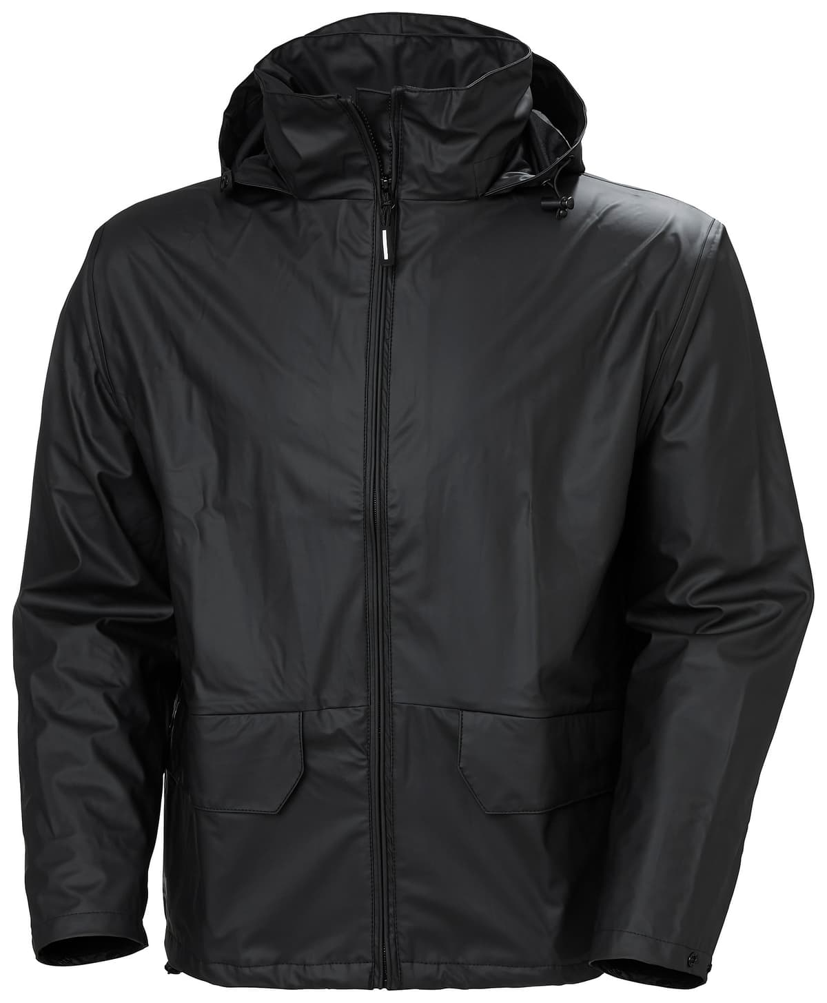 VOSS RAIN JACKET — BLACK
