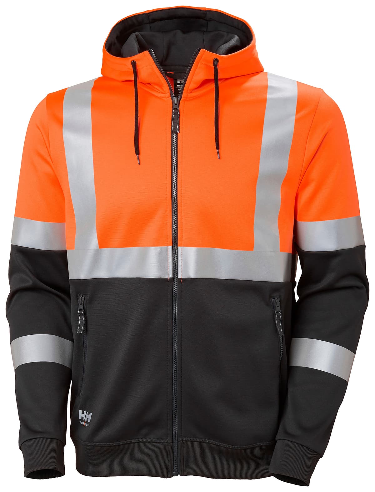 ADDVIS ZIP HOODIE CL 1 — ORANGE