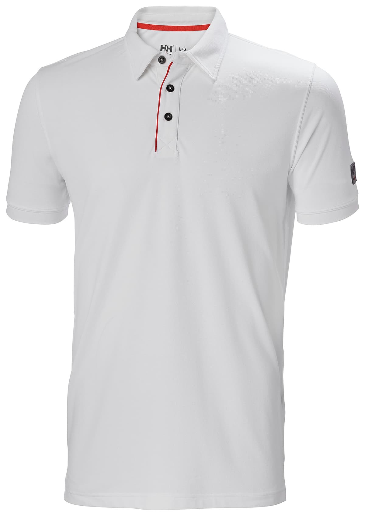 TECH POLO — WHITE