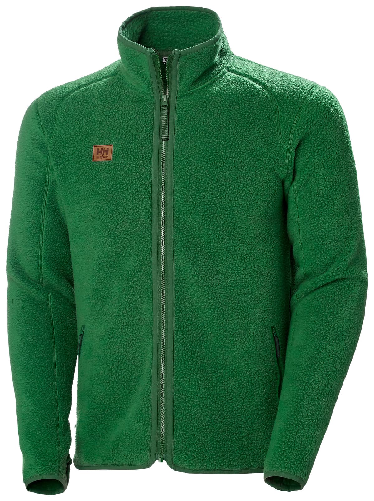 HERITAGE PILE JACKET — GREEN